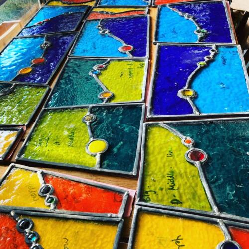 Leaded panel