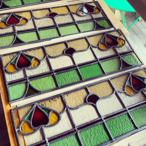 Leaded panel